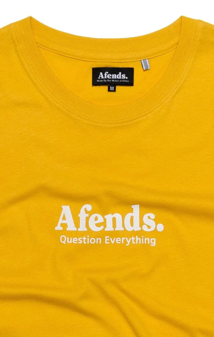 Afends Mens Base - Standard Fit Tee