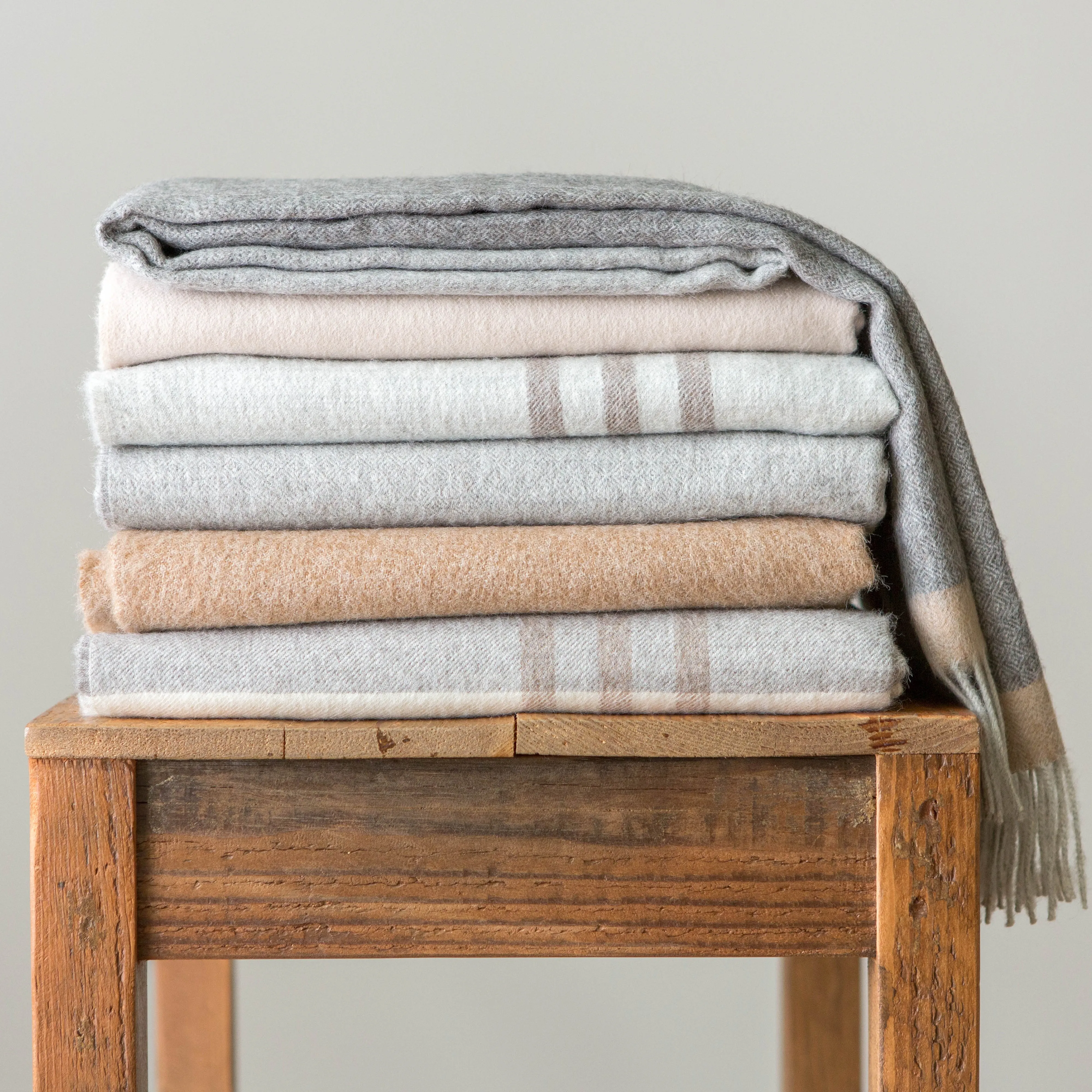 Alpaca Wool Throws