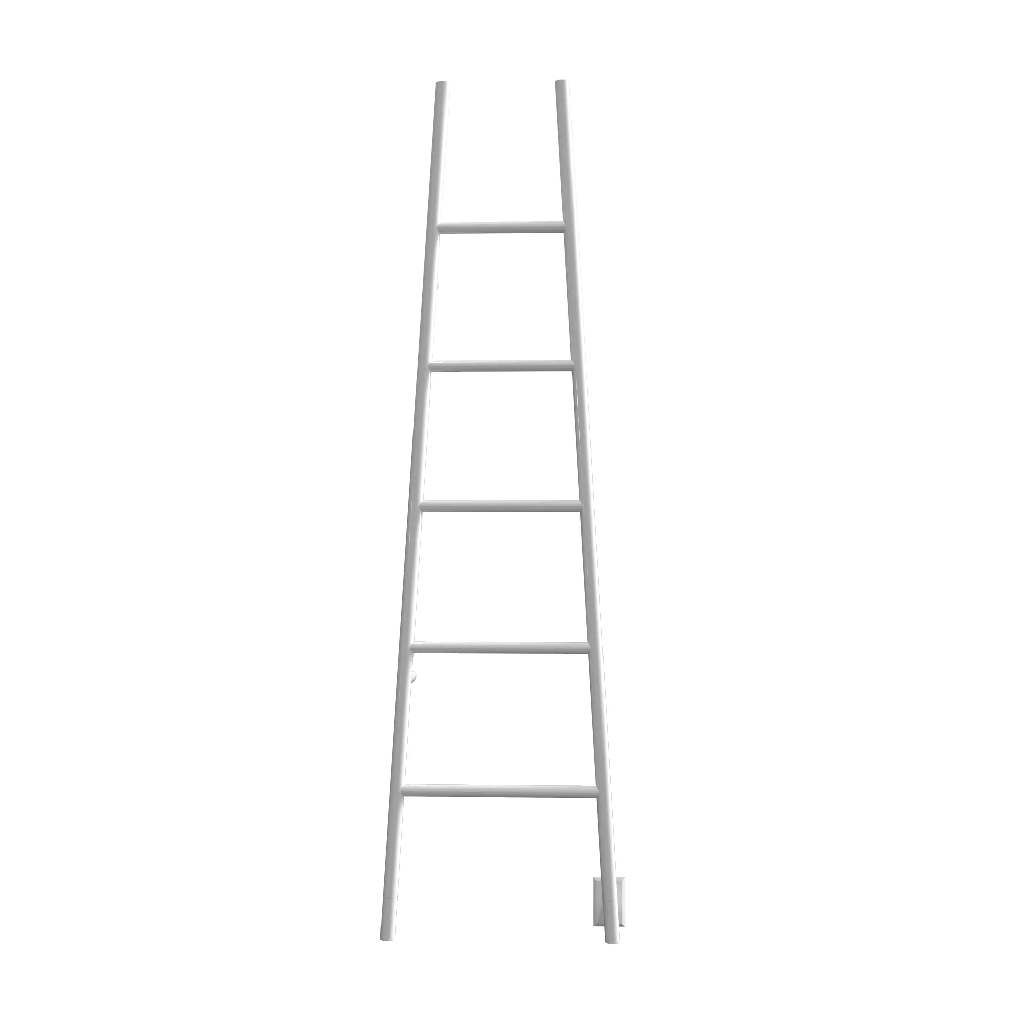 Amba ASW Jeeves Model A Ladder 5 Bar Hardwired Drying Rack in White