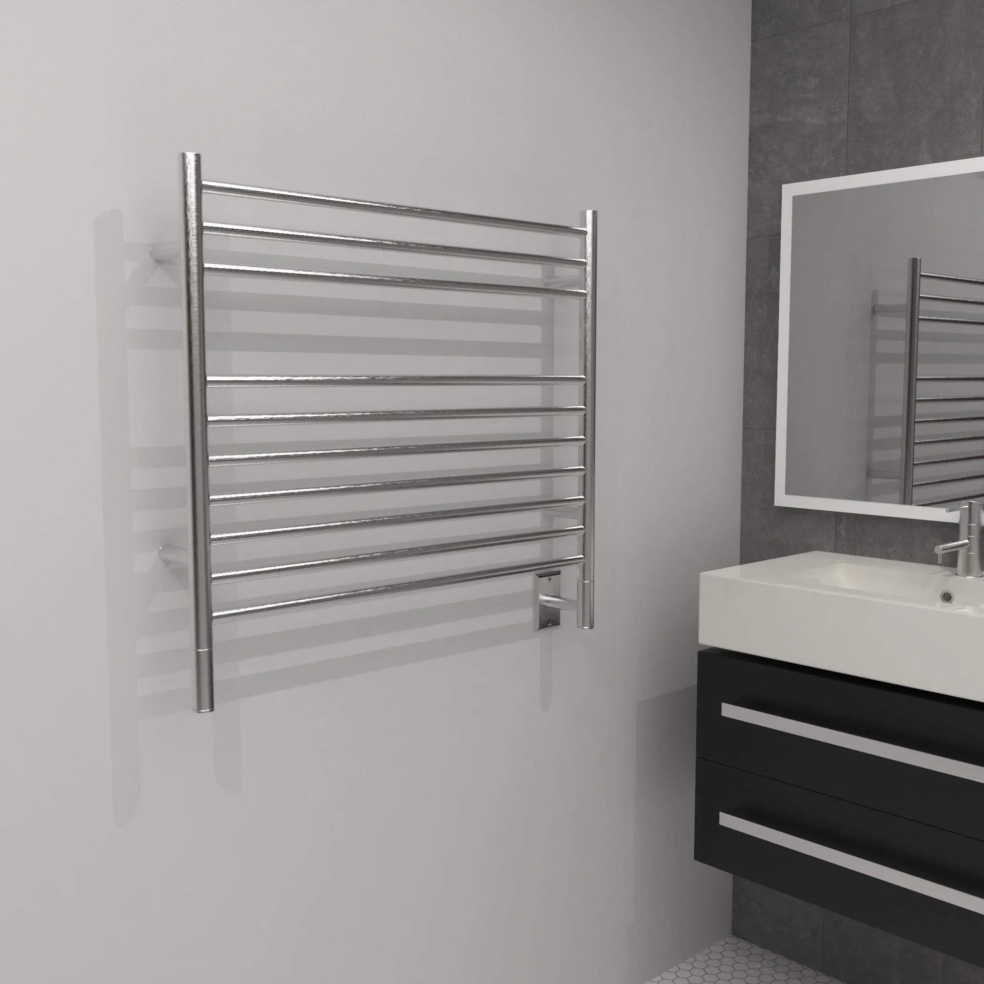 Amba Jeeves  K Straight Hardwired Towel Warmer - 29.5"w x 27"h