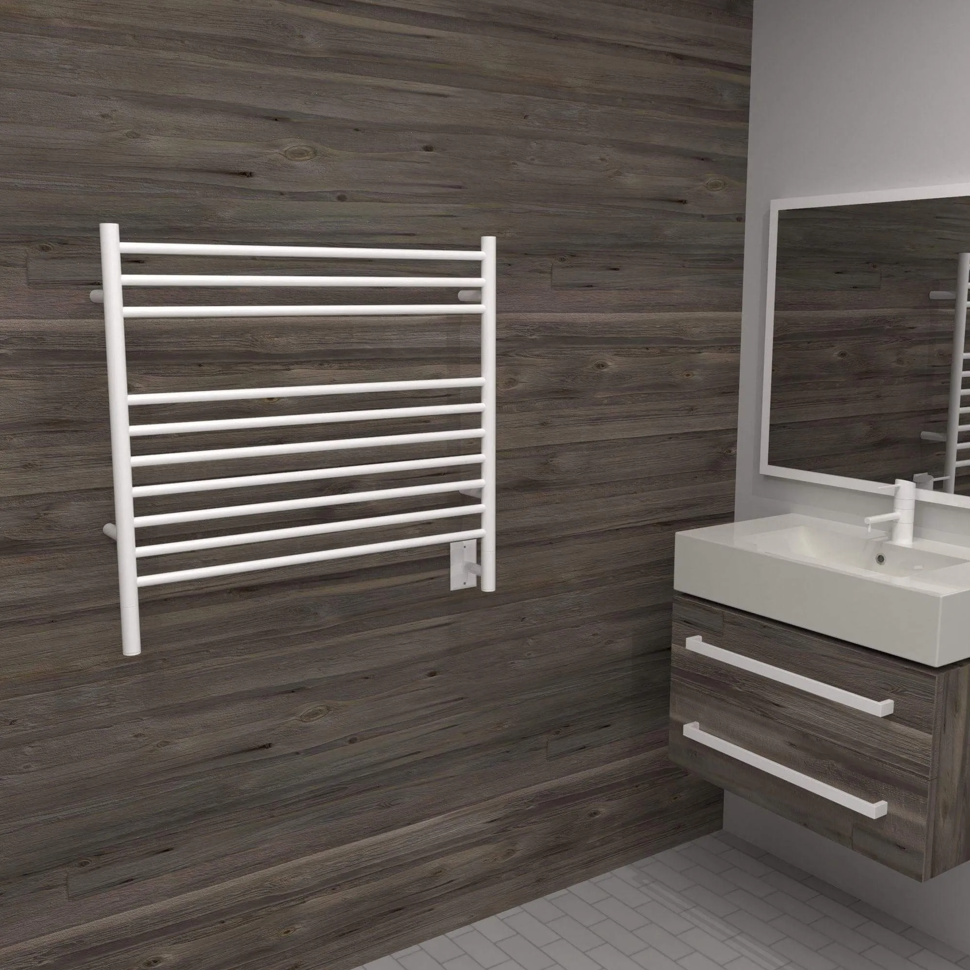 Amba Jeeves  K Straight Hardwired Towel Warmer - 29.5"w x 27"h