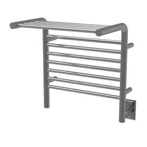 Amba MSB Jeeves Model M Shelf 11 Bar Hardwired Towel Warmer in Brushed