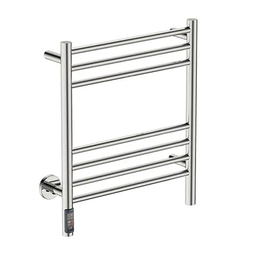 Bathroom Butler Natural 7 Bar Straight TDC Heated Towel Rail 500mm