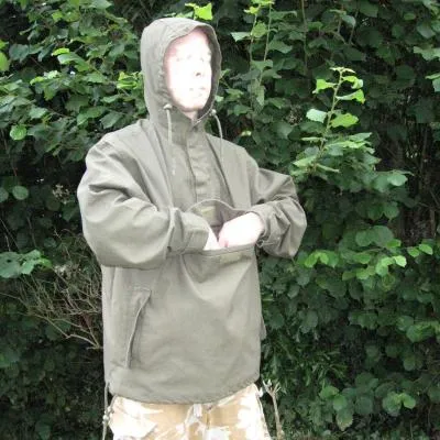 Belgian-patt' Overhead Smock. New, Olive Green.