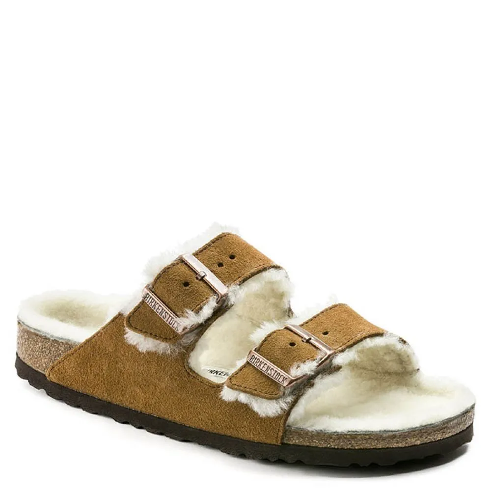 Birkenstock Arizona Shearling in Mink