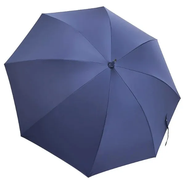 Blue Long Windproof Umbrella