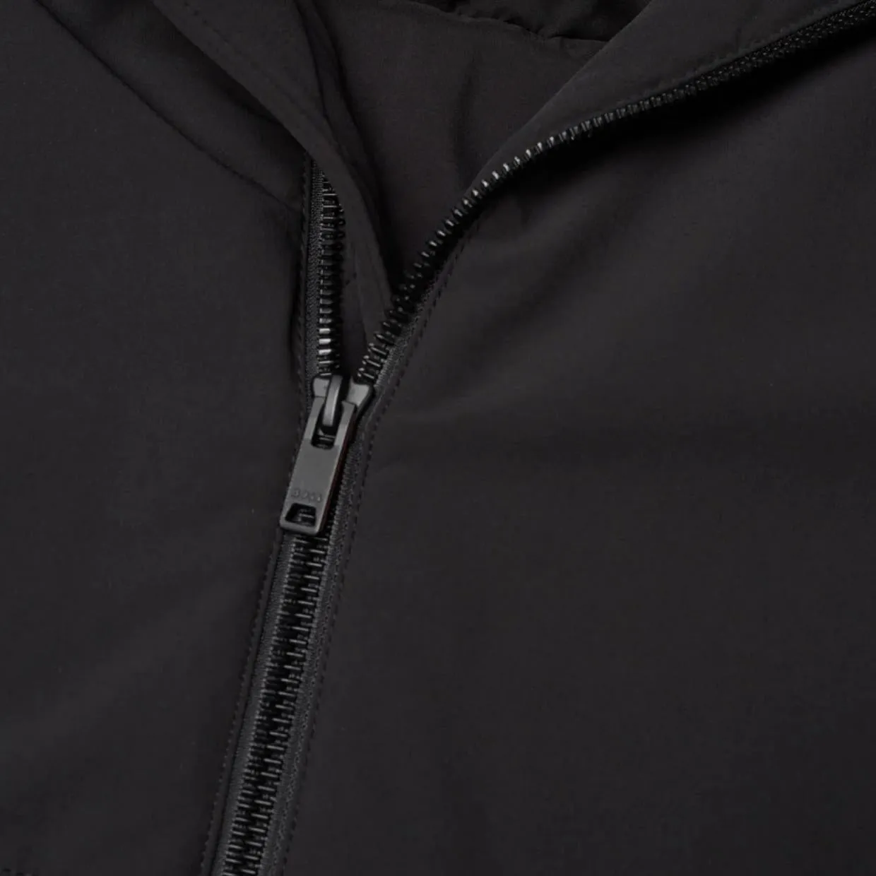 BOSS Ospace Black Hooded Jacket