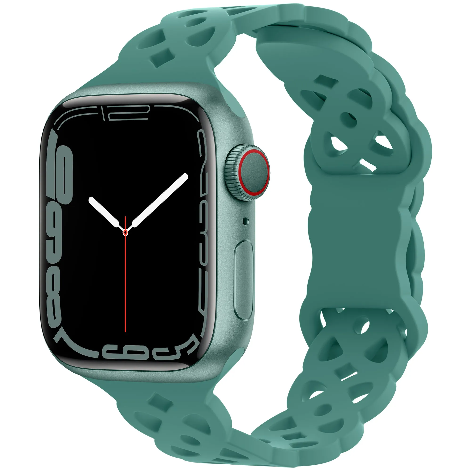 Braided Bliss Silicone Band For Apple Watch Multiple Colors Available