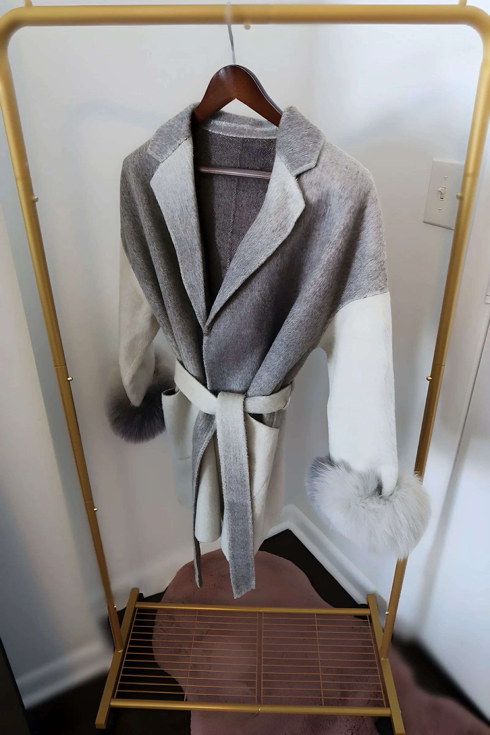 “Bulgari” Wool Blazer/Coat