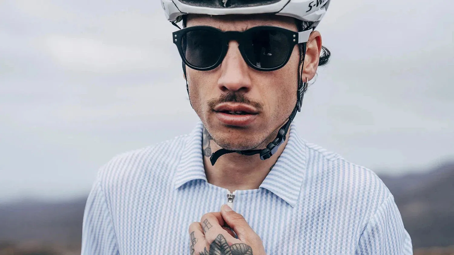 Black Frame Grey Photocromic Lens Maurice Eyewear by Café du Cycliste - Optimized Product Title