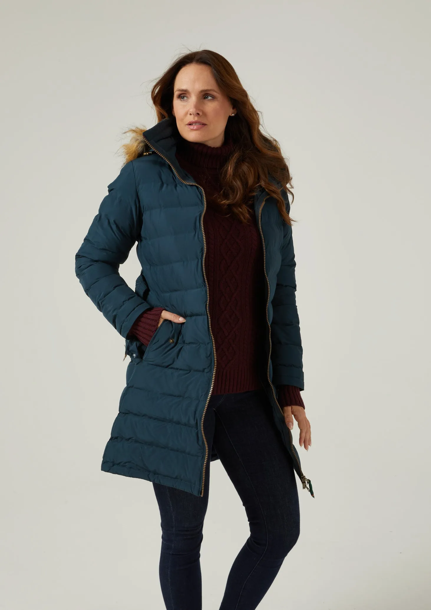 Calsall Ladies Navy Jacket - Regular Fit