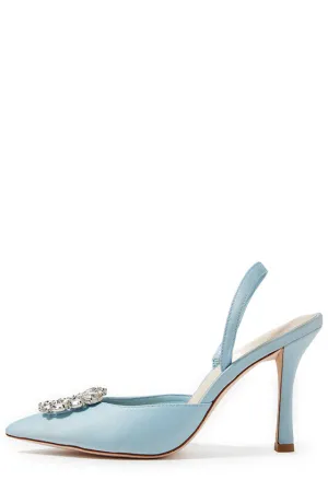 Carrie Satin Slingback