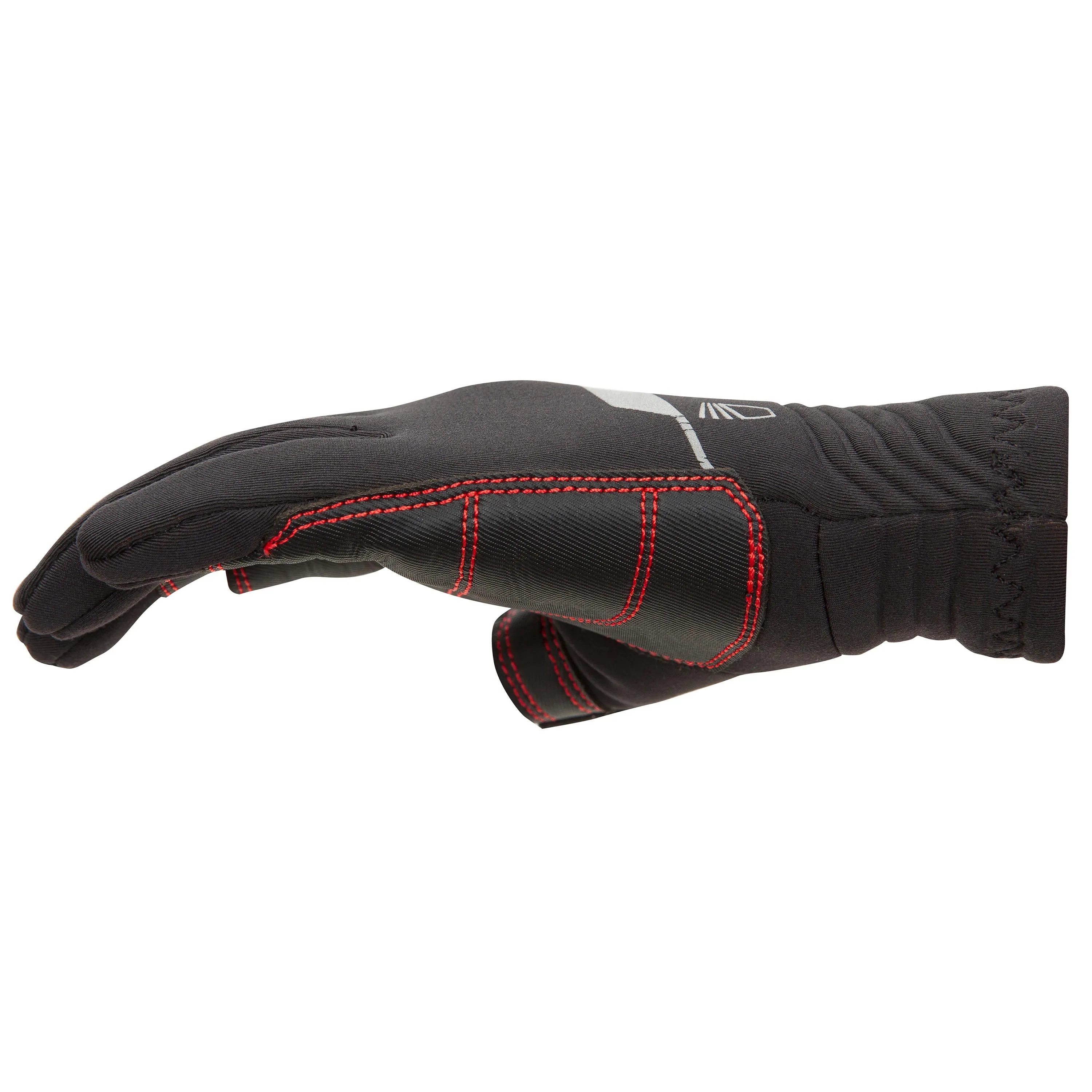 Children's sailing gloves Tribord Sailing 900, black/red