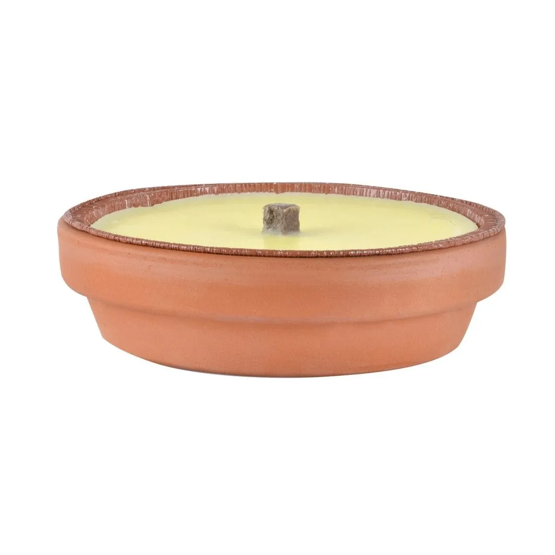 Citronella Scented Garden Candle Terracotta Pot 10 Hour Burn