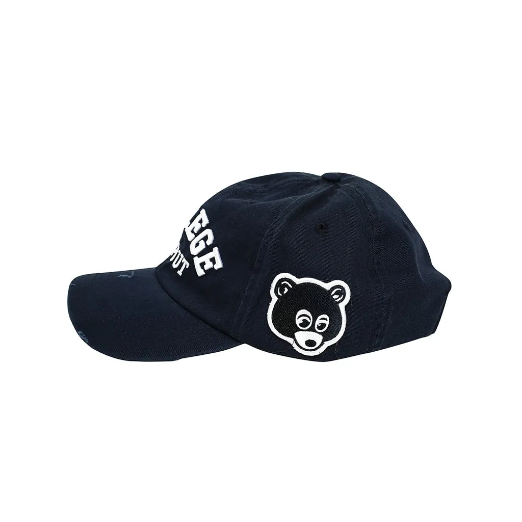 College Drop Out Dad Hat Navy