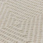 Dumka Wool Rug [Natural white]