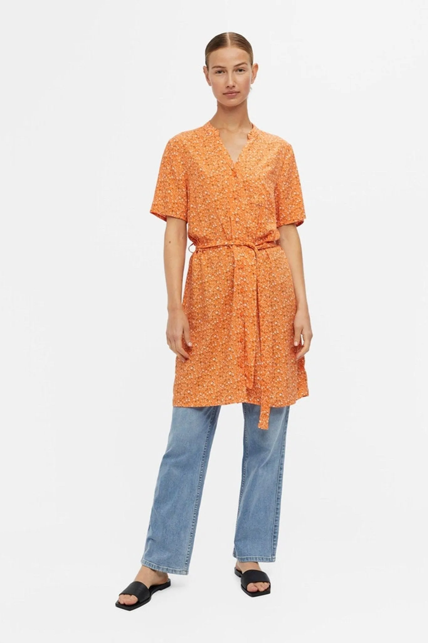 Ema Elise Shirt Dress - Autumn Sunset