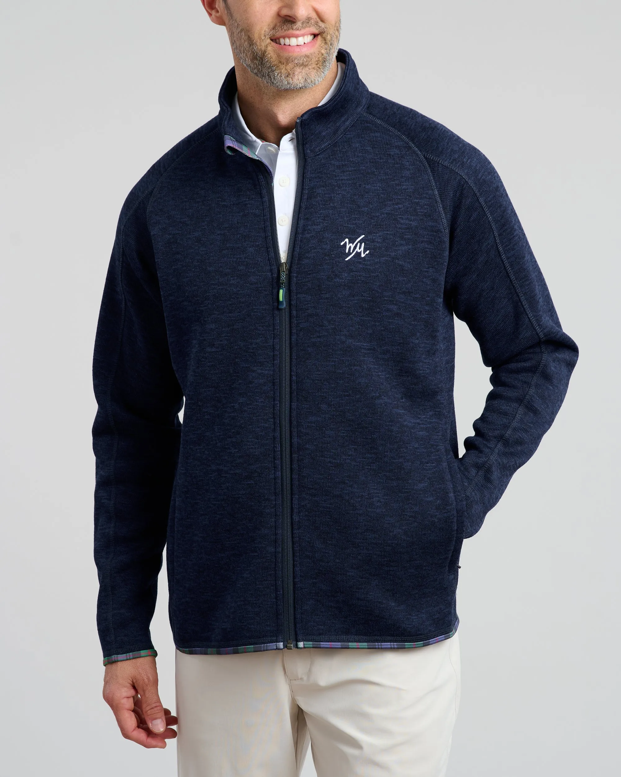 Flop Shot Men's Full Zip Jacket