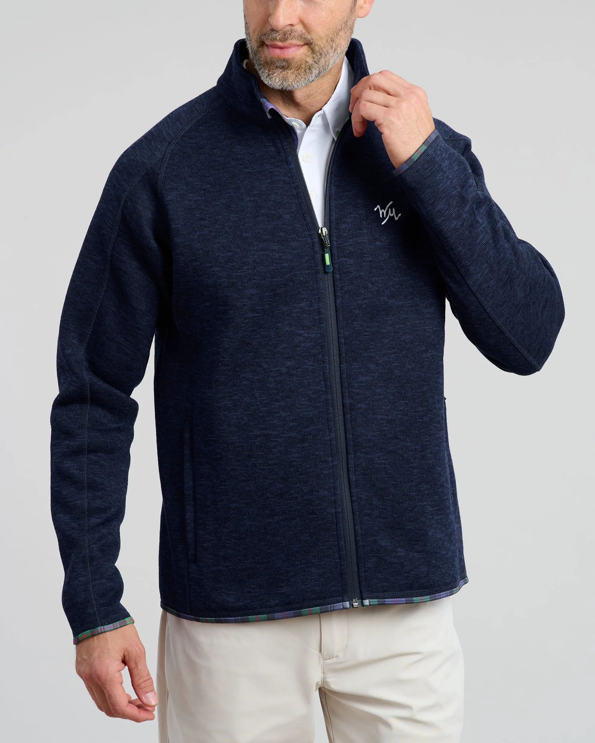 Flop Shot Men's Full Zip Jacket