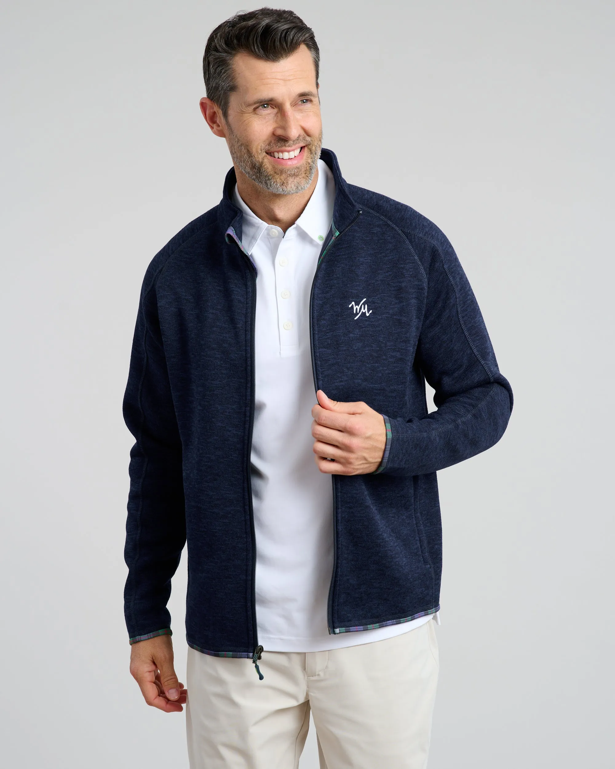 Flop Shot Men's Full Zip Jacket