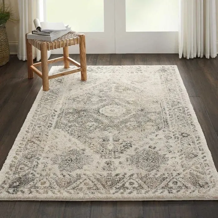 Fusion FSS11 Cream/Grey Rug