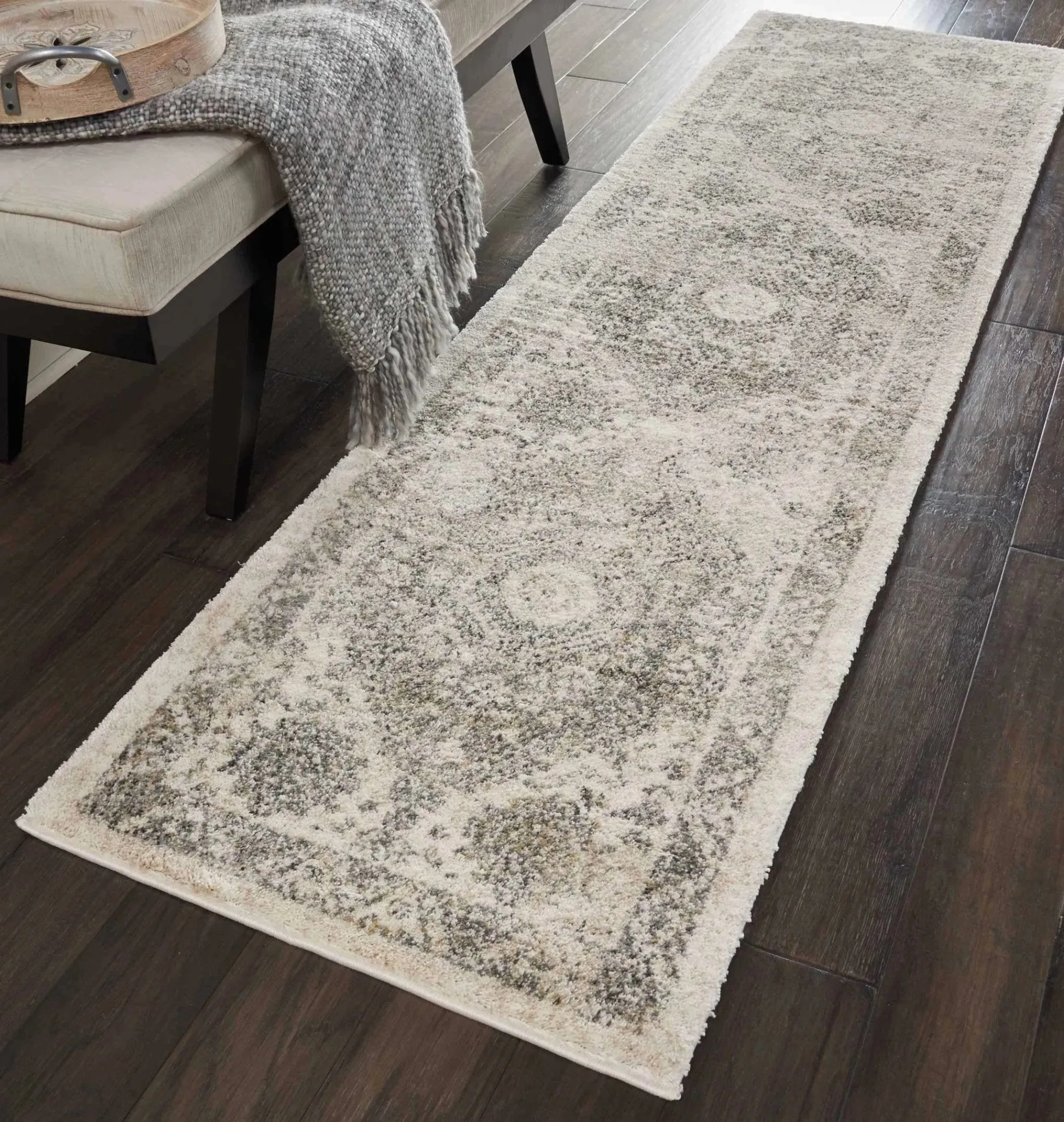 Fusion FSS11 Cream/Grey Rug