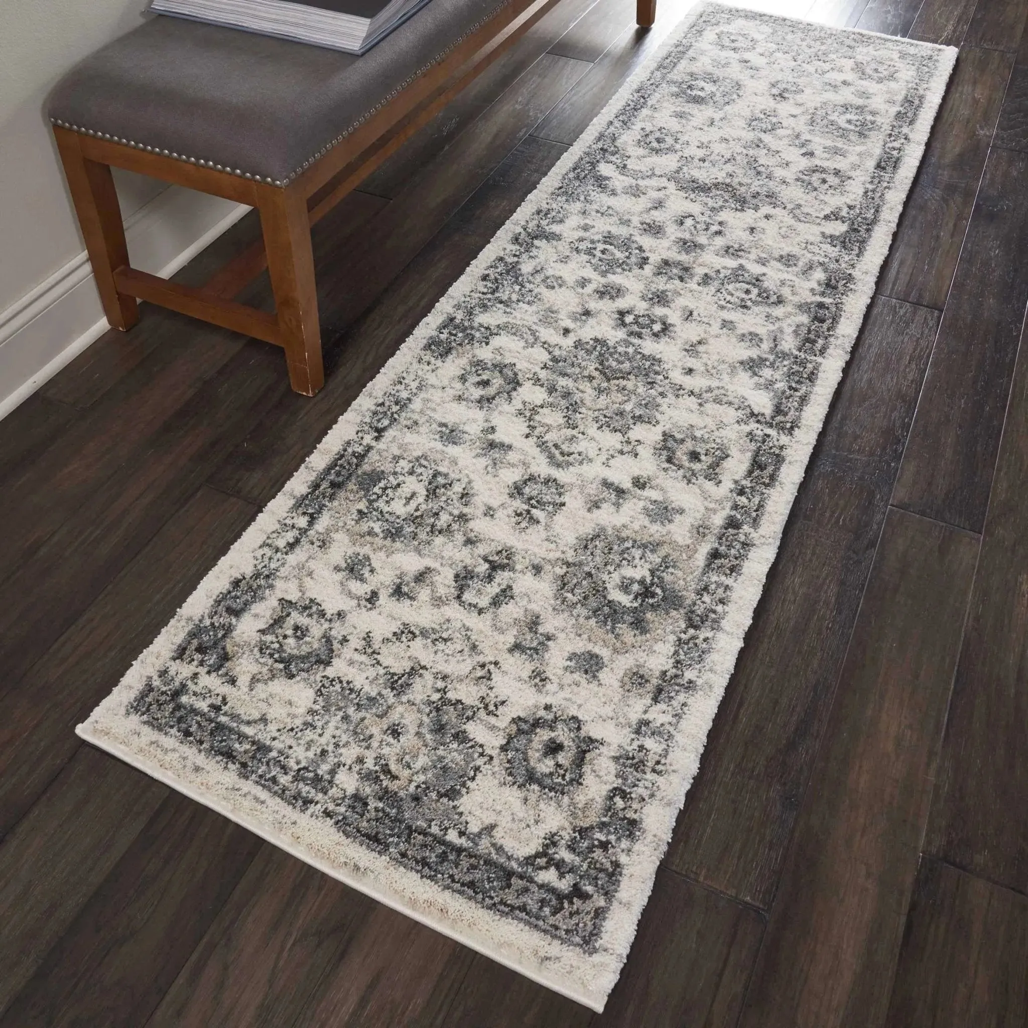 Fusion FSS15 Cream/Grey Rug