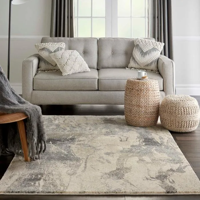 Fusion FSS16 Cream/Grey Rug