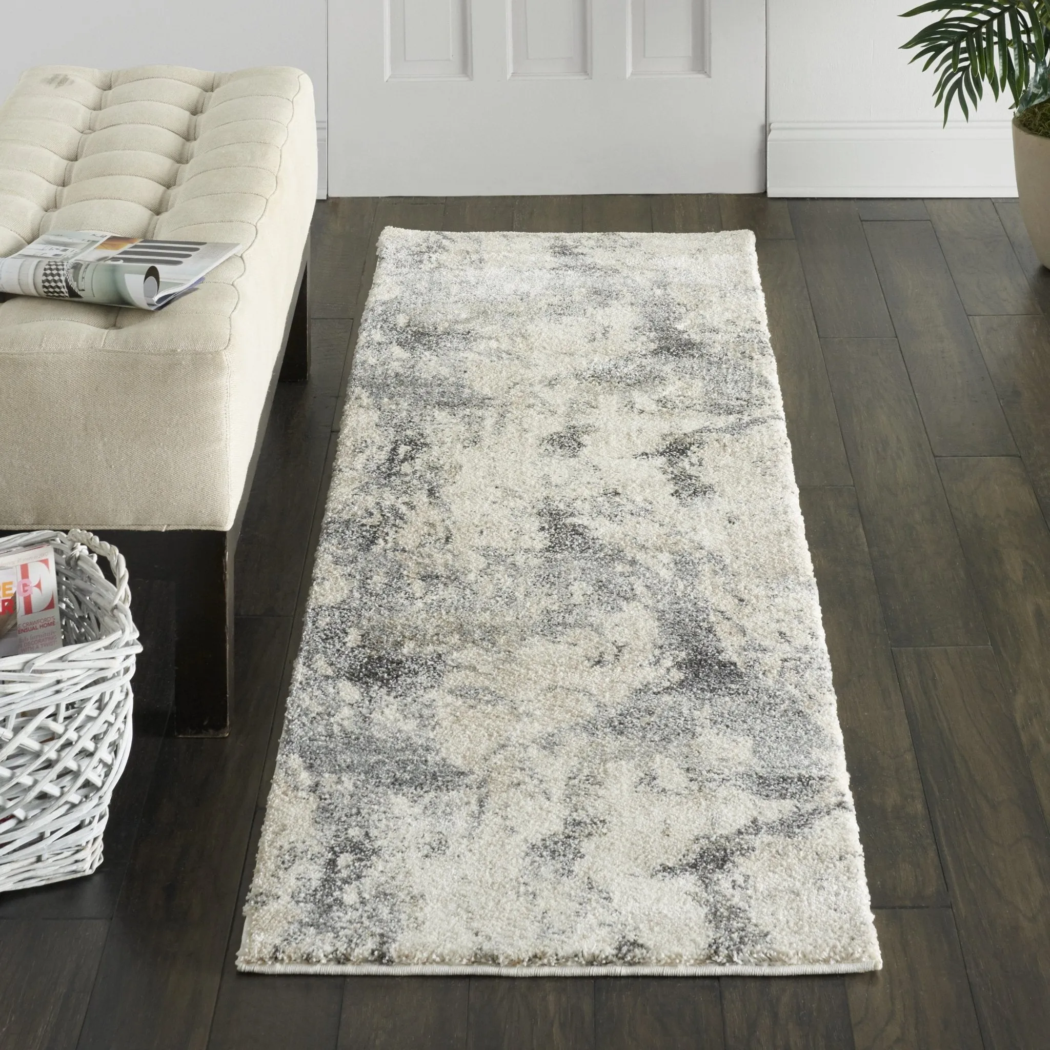 Fusion FSS16 Cream/Grey Rug