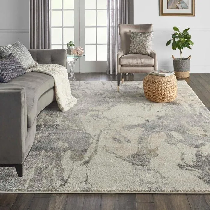 Fusion FSS16 Cream/Grey Rug