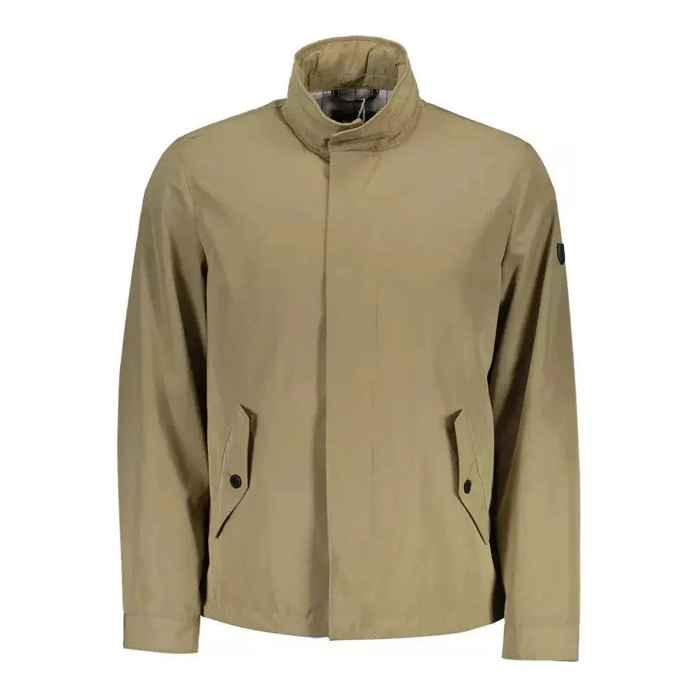 Gant Beige Polyester Men Jacket