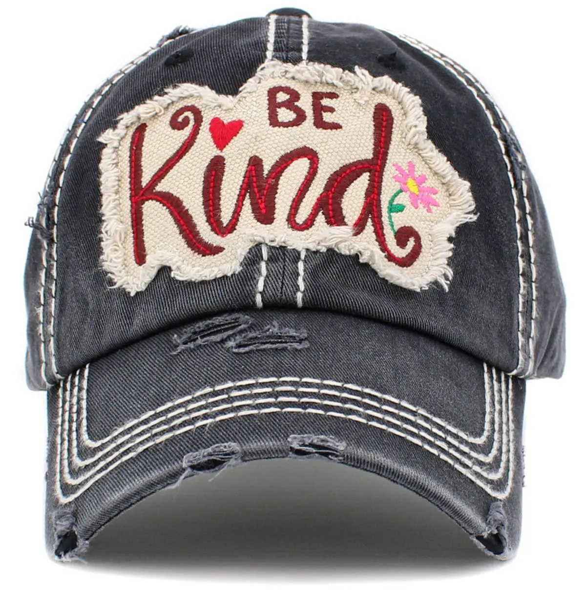 KBV1422 "Be Kind" Vintage Washed Ball Cap