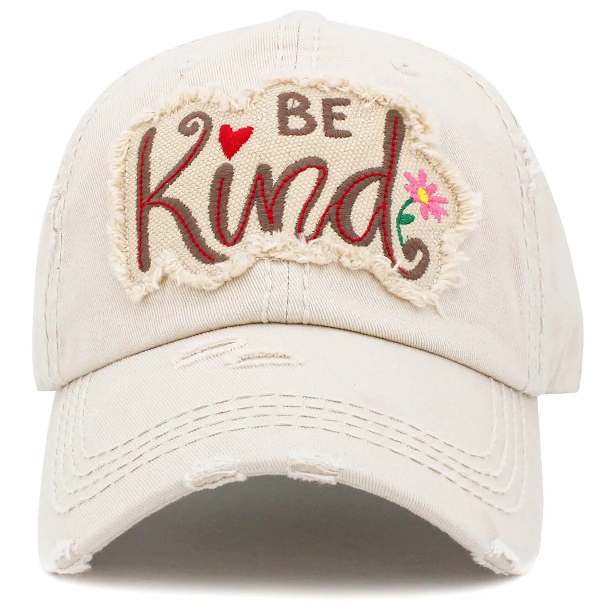 KBV1422 "Be Kind" Vintage Washed Ball Cap