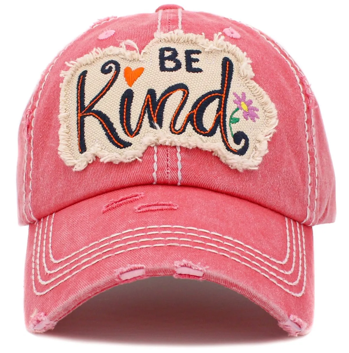 KBV1422 "Be Kind" Vintage Washed Ball Cap