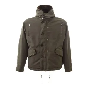 Lardini Elegant Cotton Army Jacket for Men