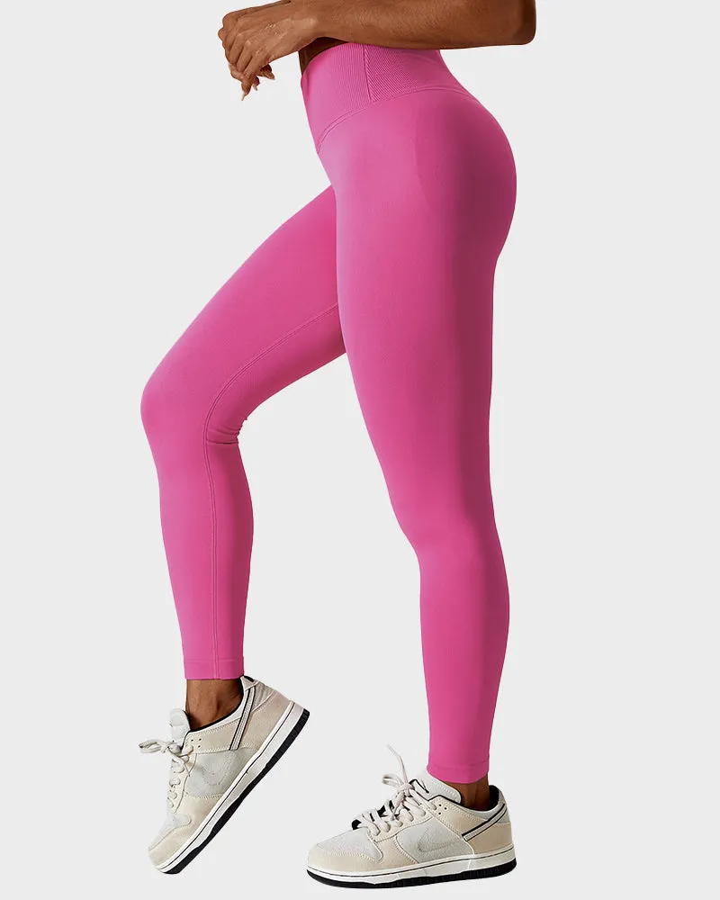 Lightweight Seamless Butt Lifting Fitness Leggings