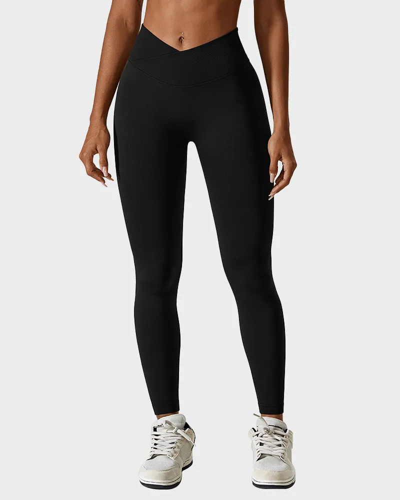 Lightweight Seamless Butt Lifting Fitness Leggings