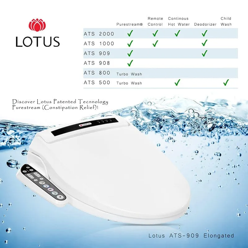 LOTUS ATS-908 Bidet Toilet Seat