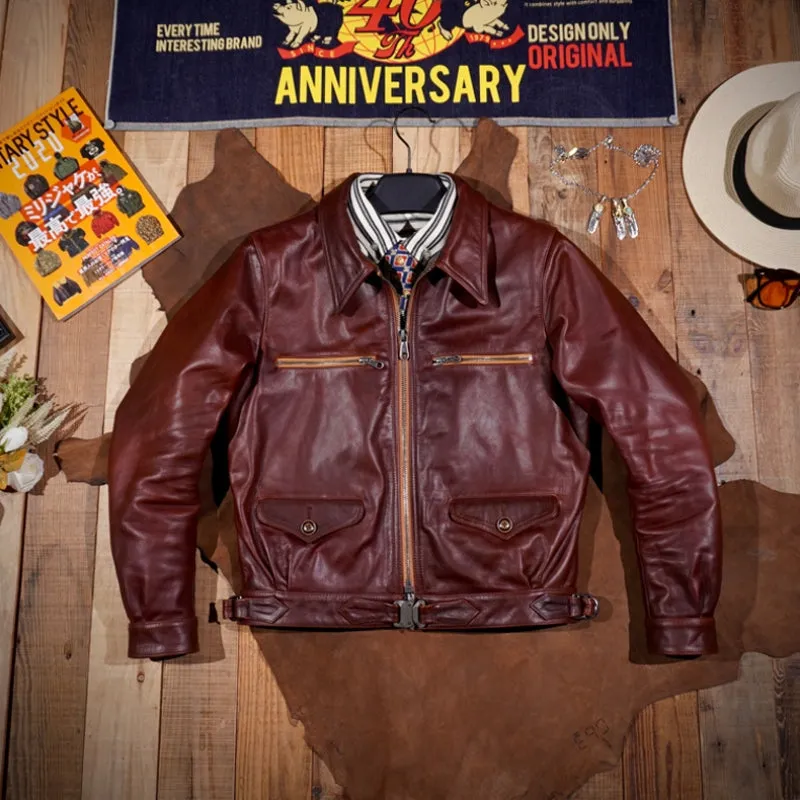 Men's Hartmann Flight Leather Jacket