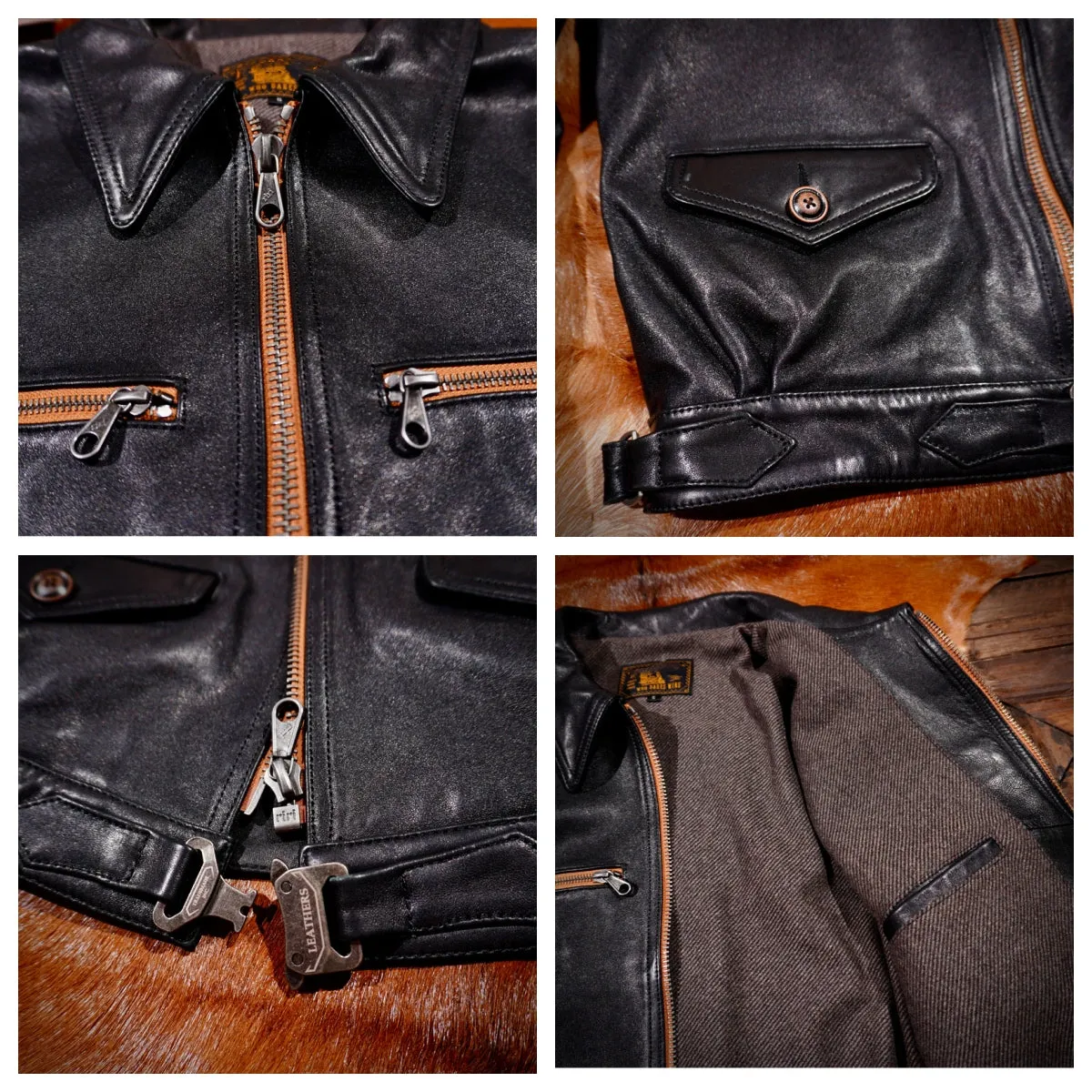 Men's Hartmann Flight Leather Jacket