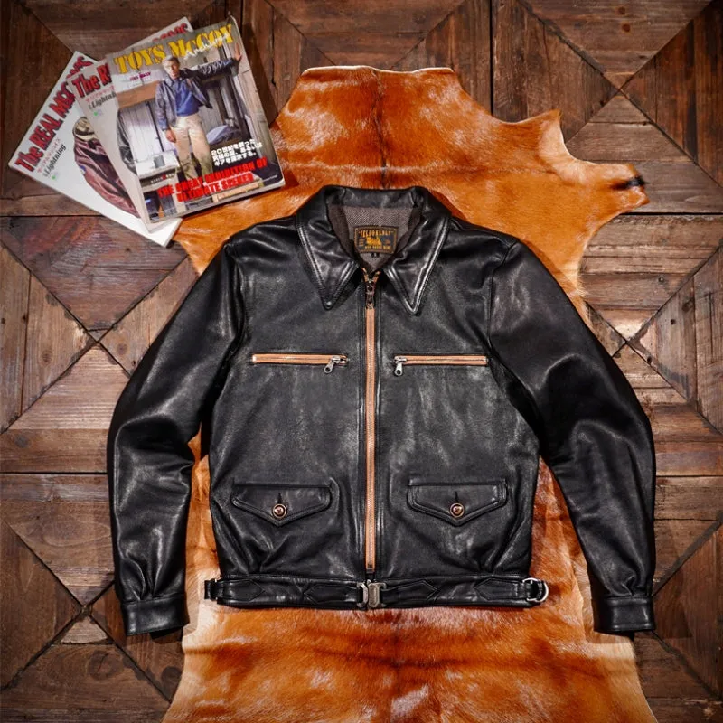 Men's Hartmann Flight Leather Jacket