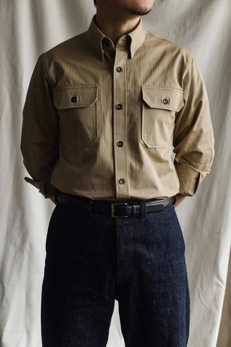 Men's M-38 Herringbone Officer Shirt