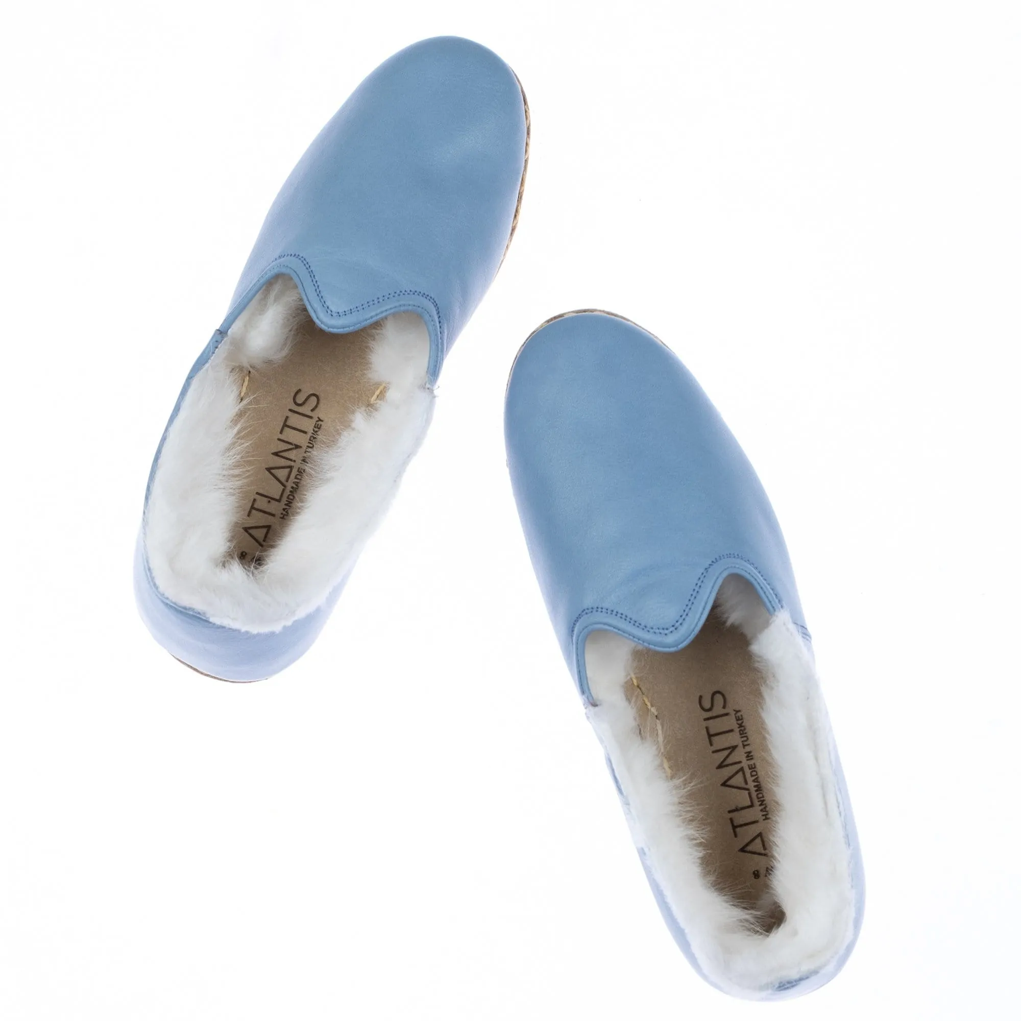 Men's Sky Blue Shearlings