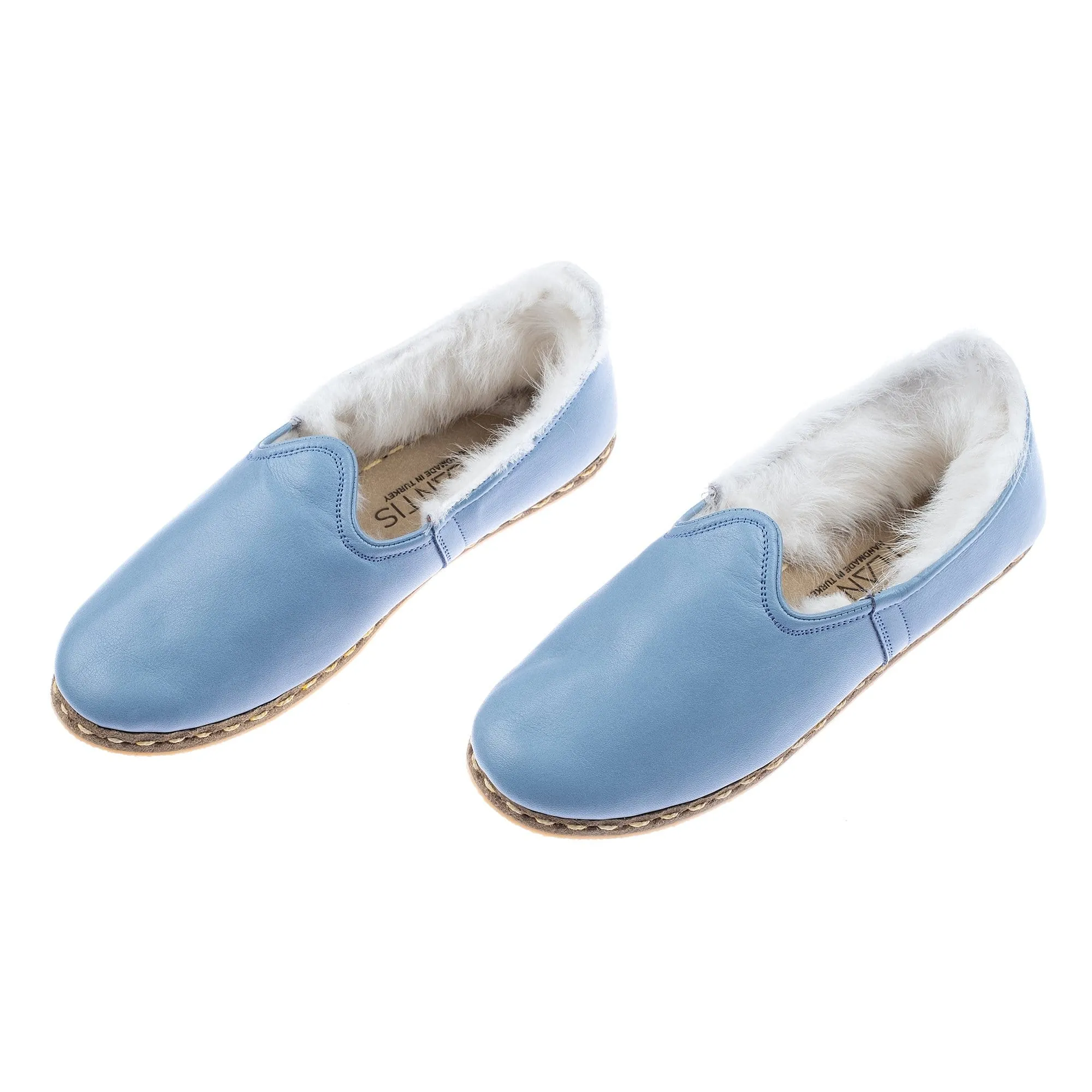 Men's Sky Blue Shearlings