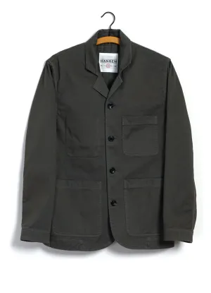 NICOLAI | Informal 4-button Blazer | Dark Moss