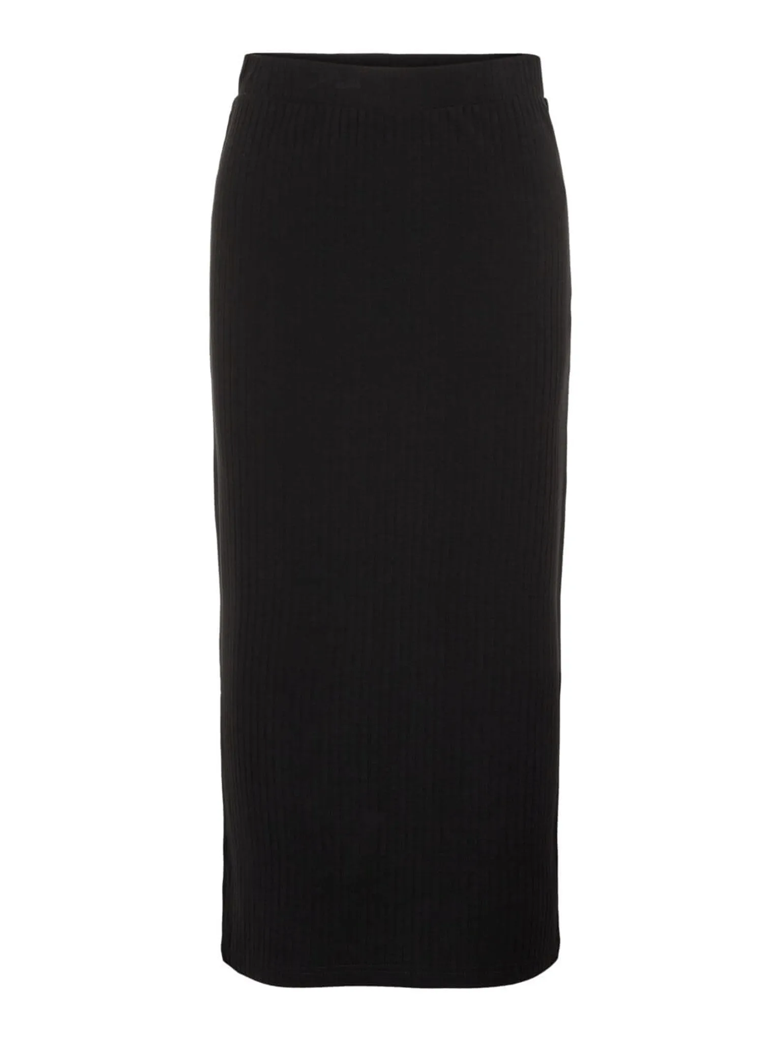 PCKYLIE mw midi skirt - Black