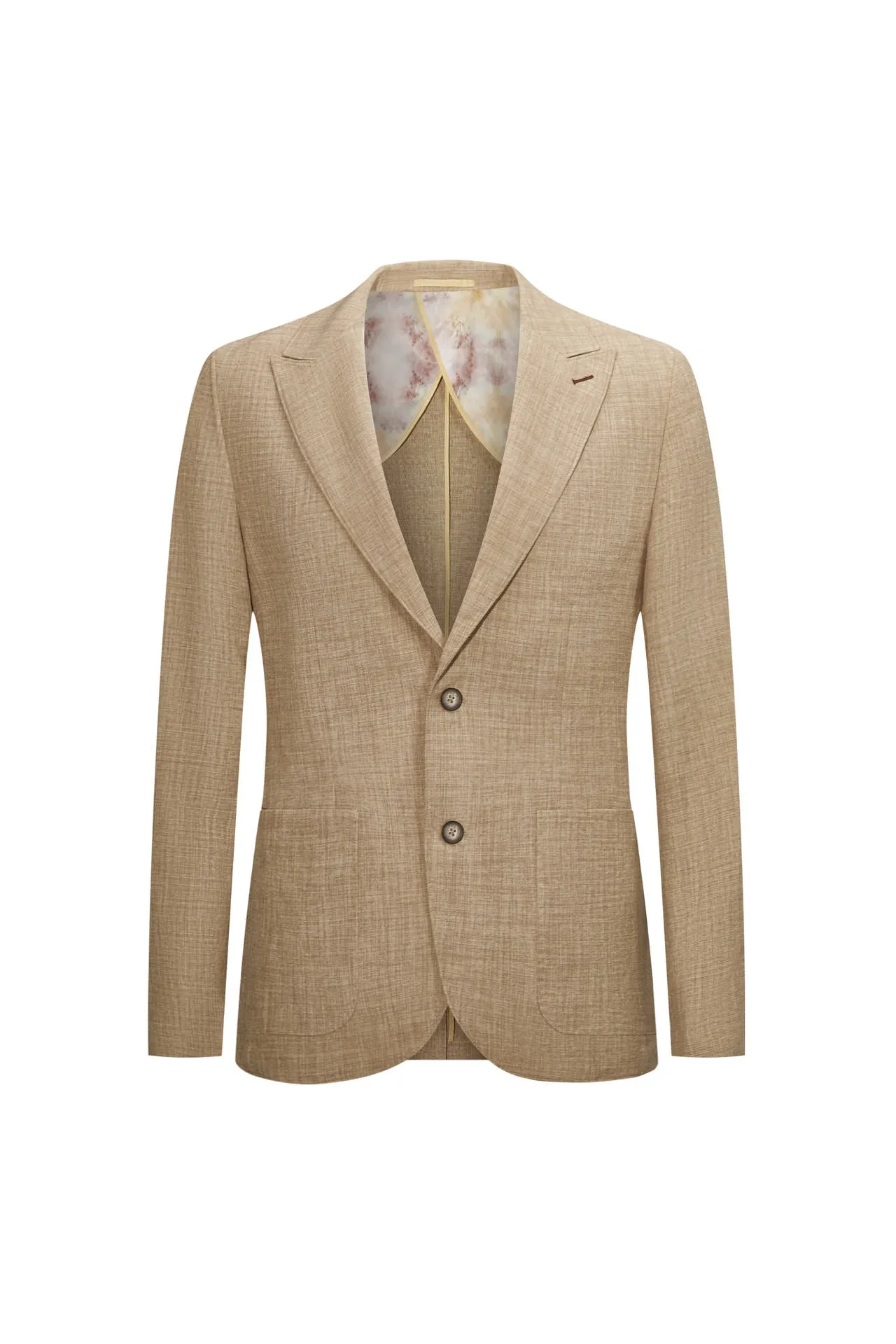 Polyester Casual Blazer in Relaxed Fit