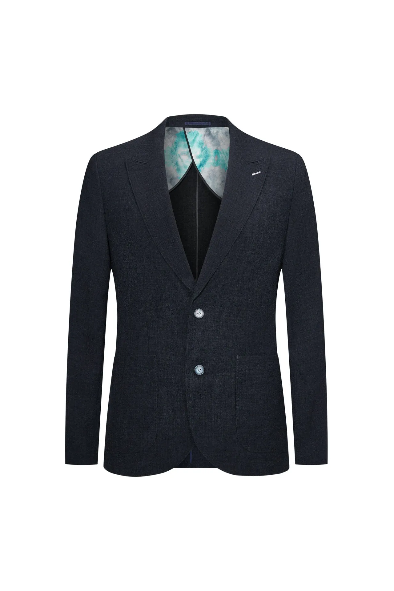 Polyester Casual Blazer in Relaxed Fit