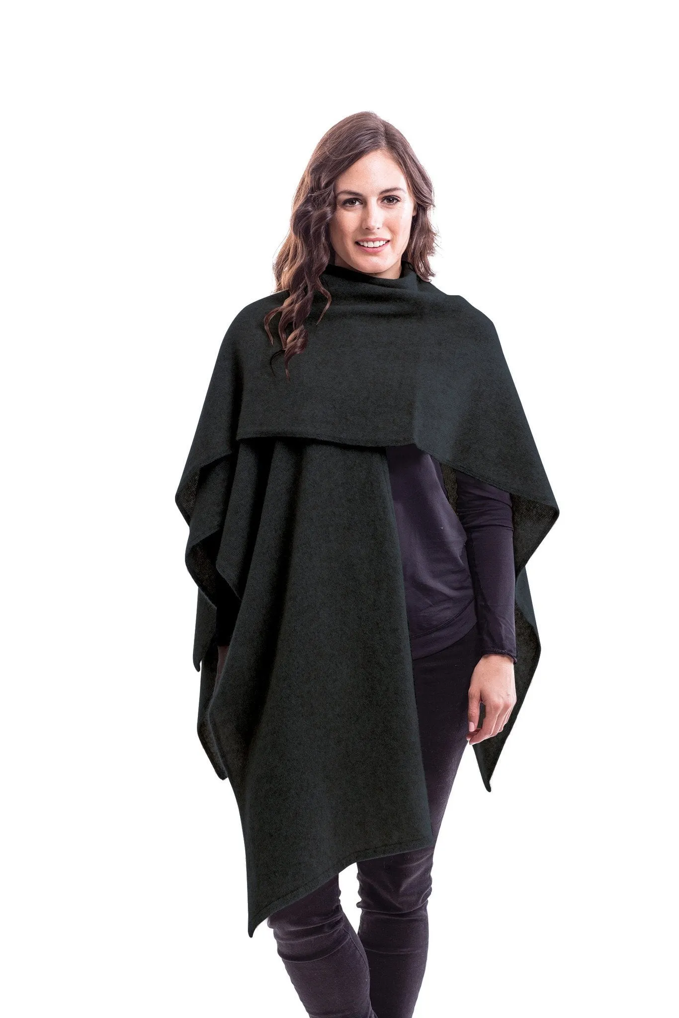 Possum Merino Split Front Cape