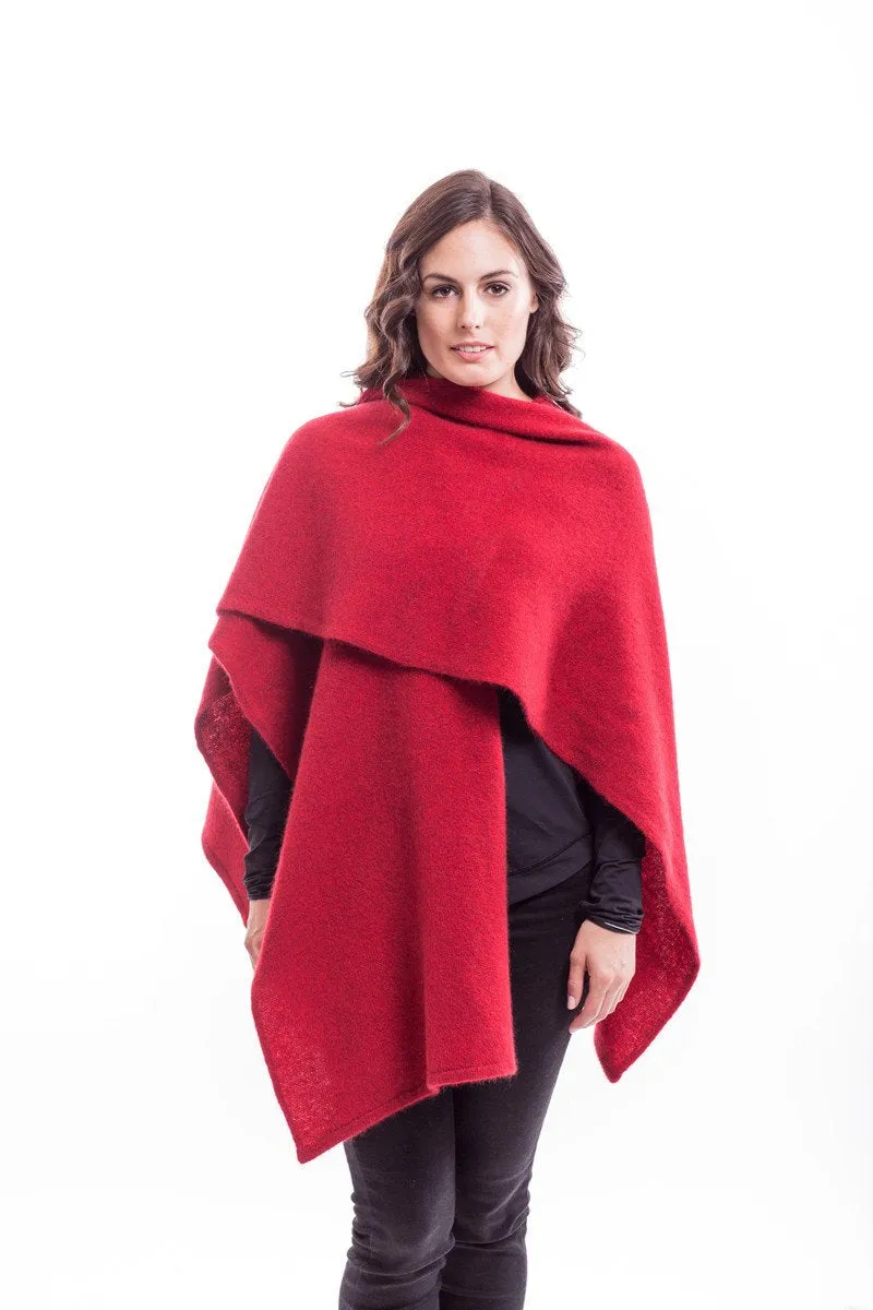 Possum Merino Split Front Cape